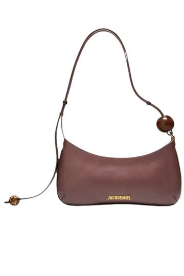 Jacquemus le bisou perle beaded shoulder bag
