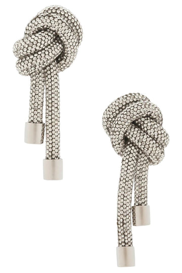 Crystal Knot Earrings 