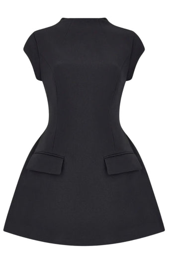 Cap Sleeve Mini Dress