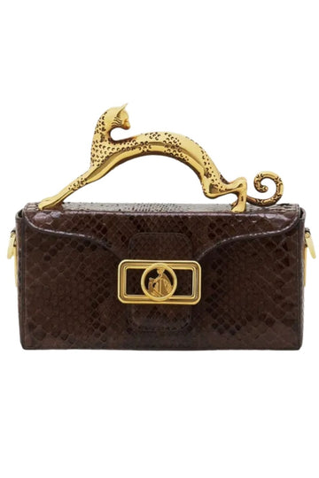 Mini Python Cat Handle Bag