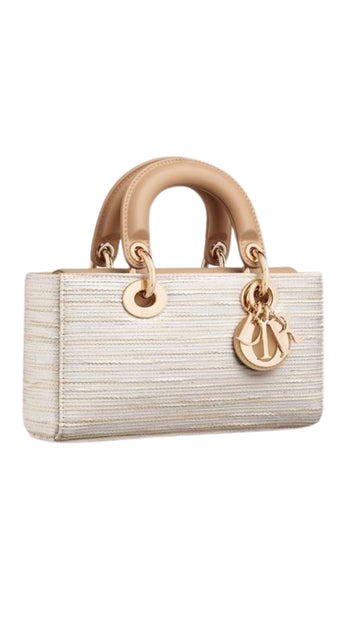 Dior Woven Top Handle Bag